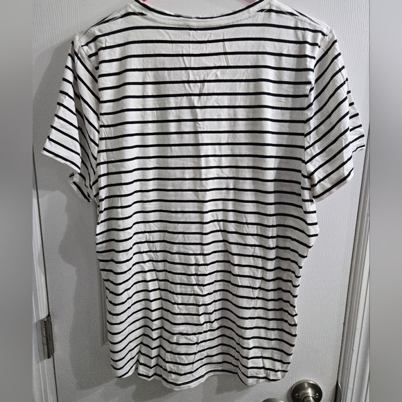 Banana Republic Je T'adore Supima Cotton Tee XL stripes - Picture 4 of 4